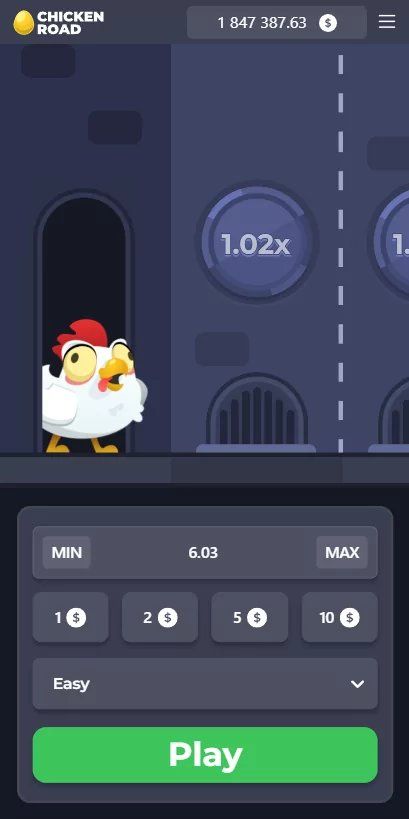 Chicken road in Spain